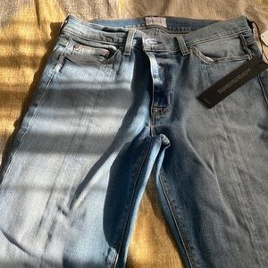 Hudson womens jeans, straight leg jeans